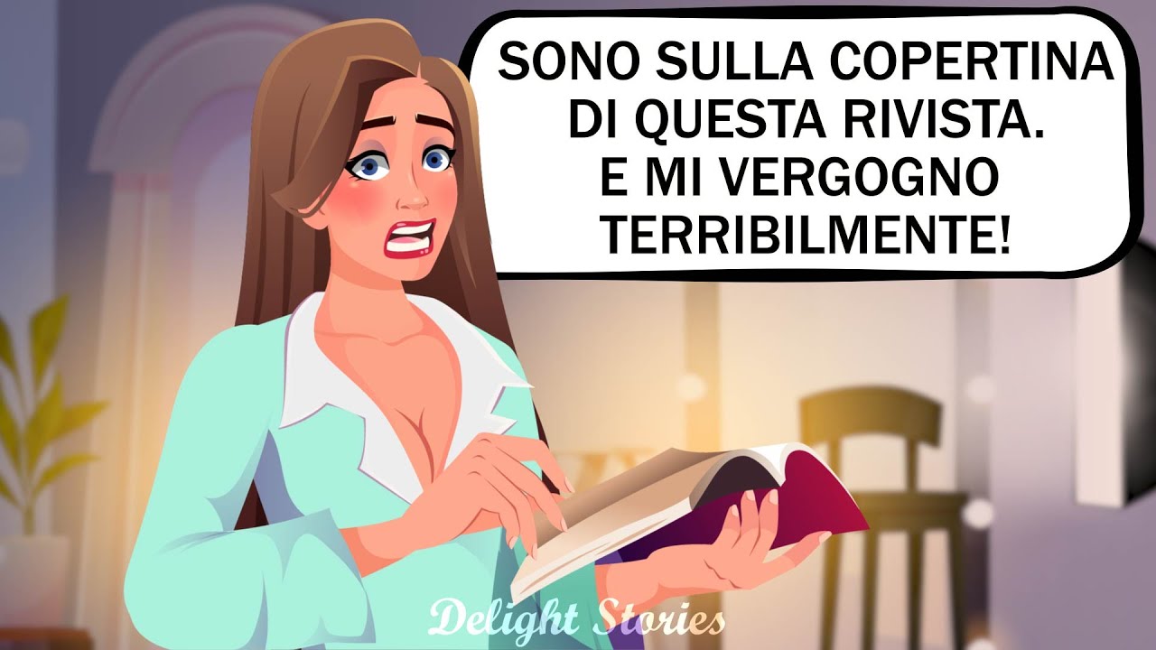 Sono sulla copertina di questa rivista. E mi vergogno terribilmente!