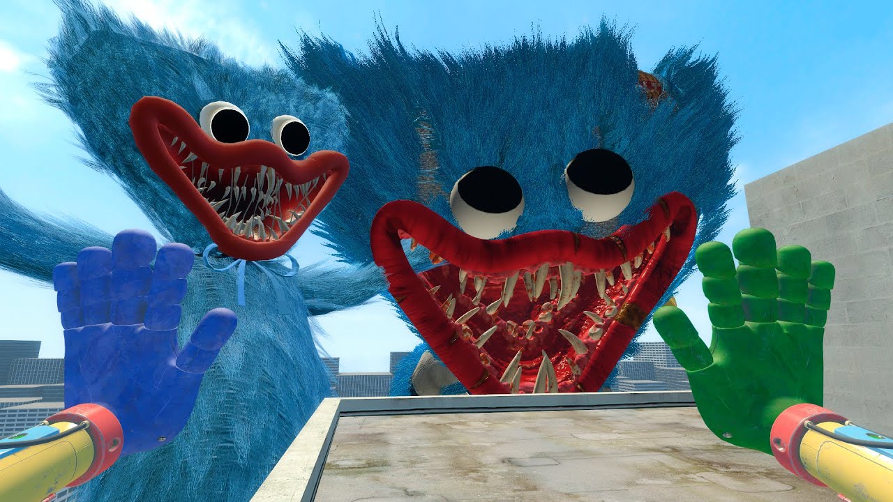 I FIND HUGGY WUGGY AND HIS BROTHER?? POPPY PLAYTIME IN THE CITY (Garry's Mod)