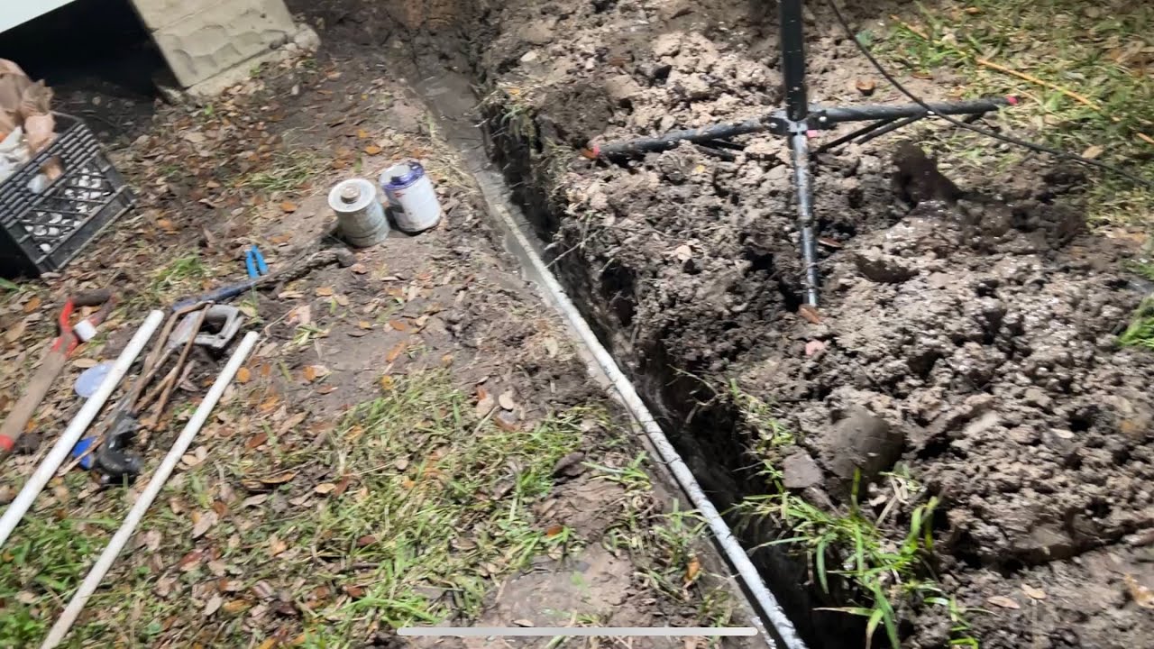 Замена главного водопровода от счетчика до дома своими руками