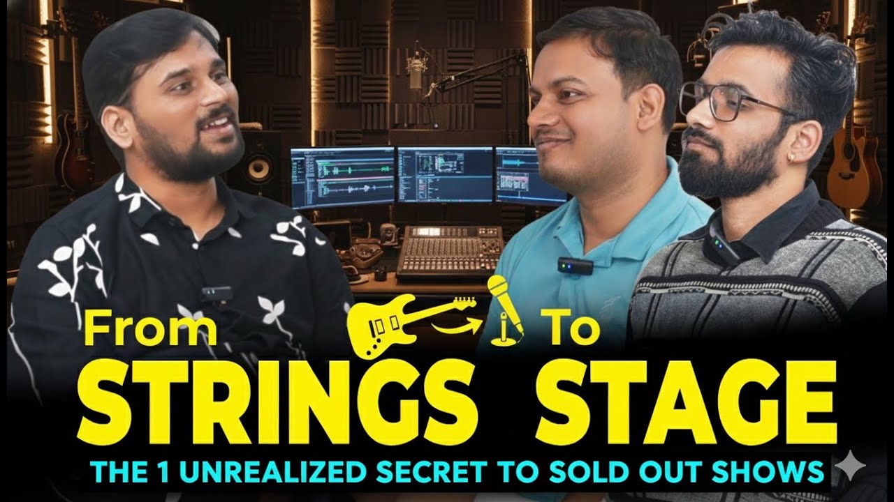 From Strings to Stage | ft samarth desai | The Mouth Of India