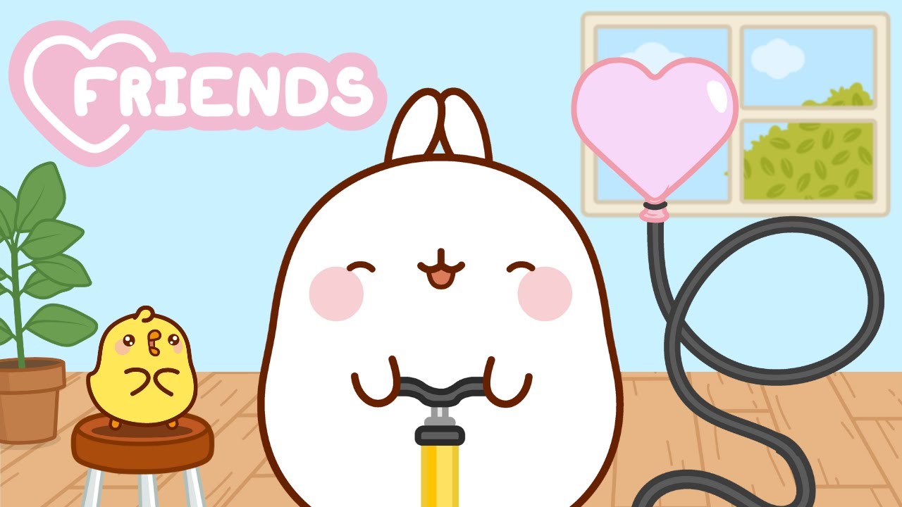 Molang Spreads Kindness! 🌟💗 Heartwarming Cartoon Moments for Kids