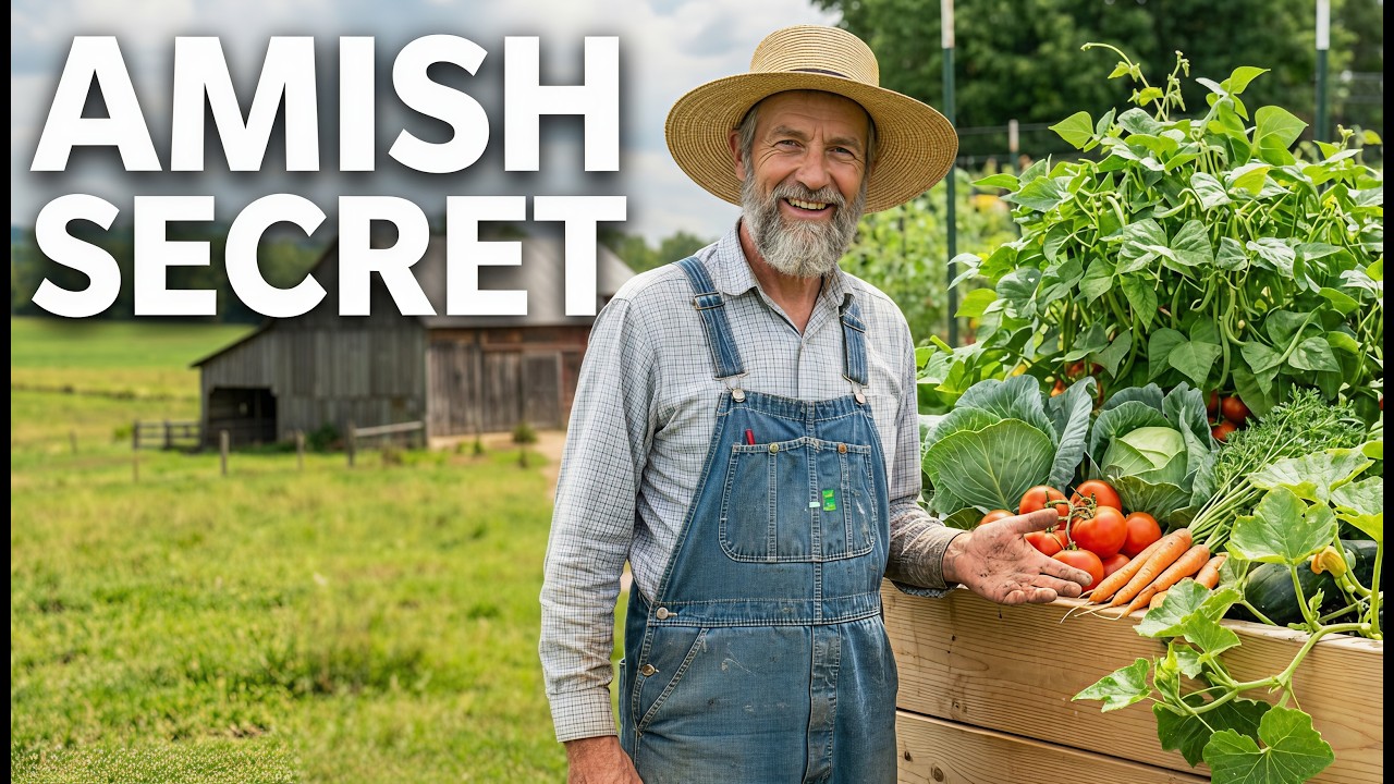 The Amish Secret to Growing a Year's Worth of Food in 100 Square Feet