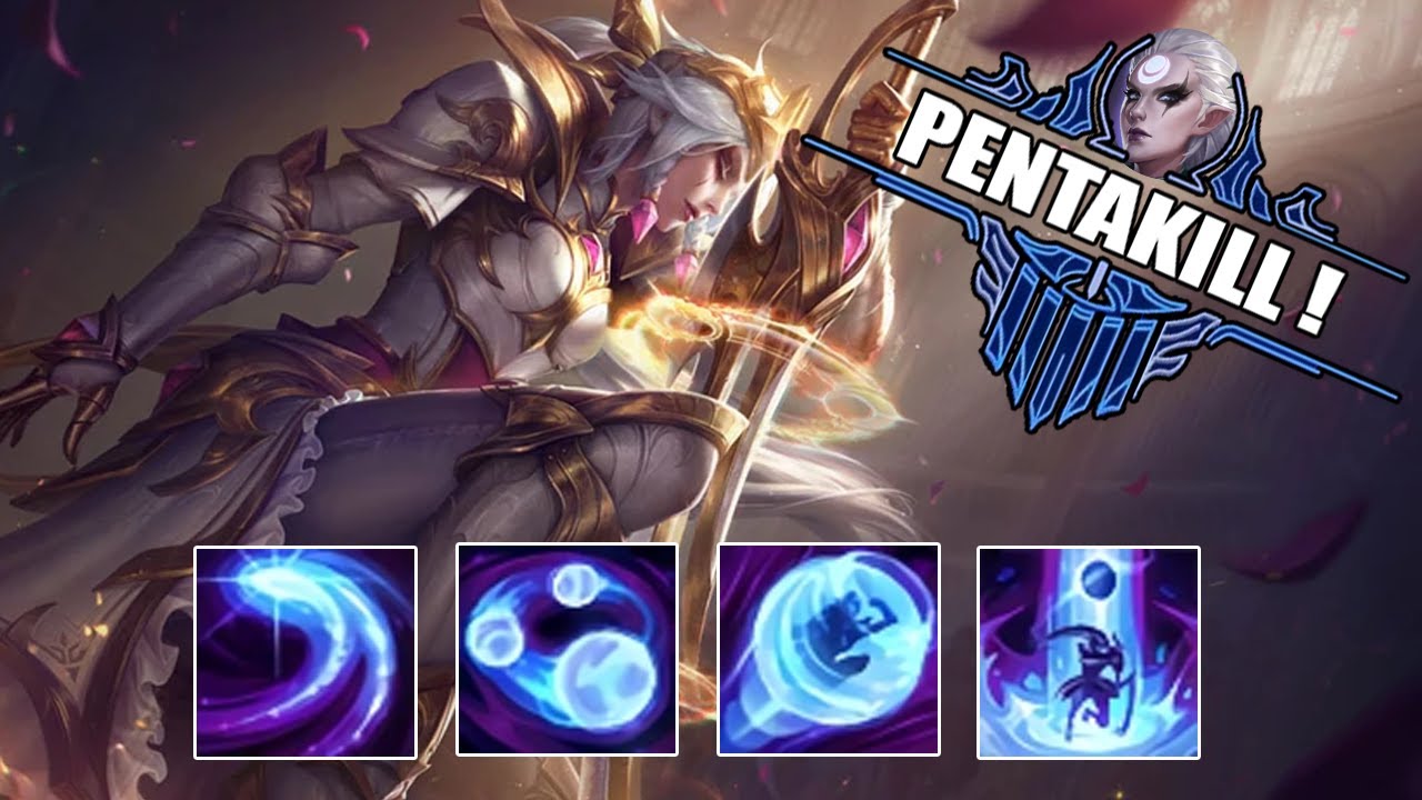 Diana MONTAGE  -  PENTAKILLS