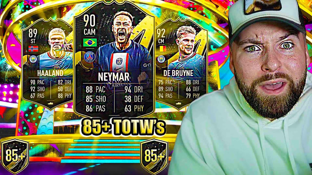 I OPENED 15x 85+ TOTW UPGRADE PACKS! 🤯
