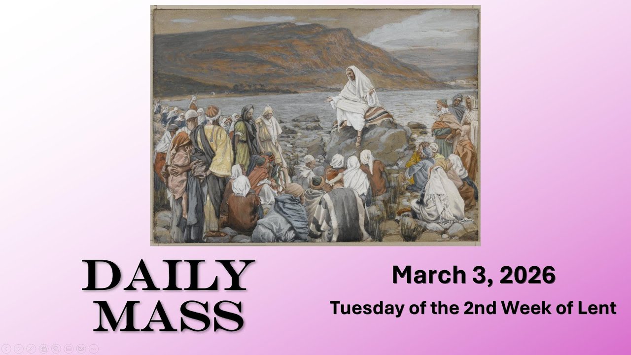 March 3 Daily Mass | Gospel of Today | Tuesday of the 2nd Week of Lent | 5-Min Catholic Mass