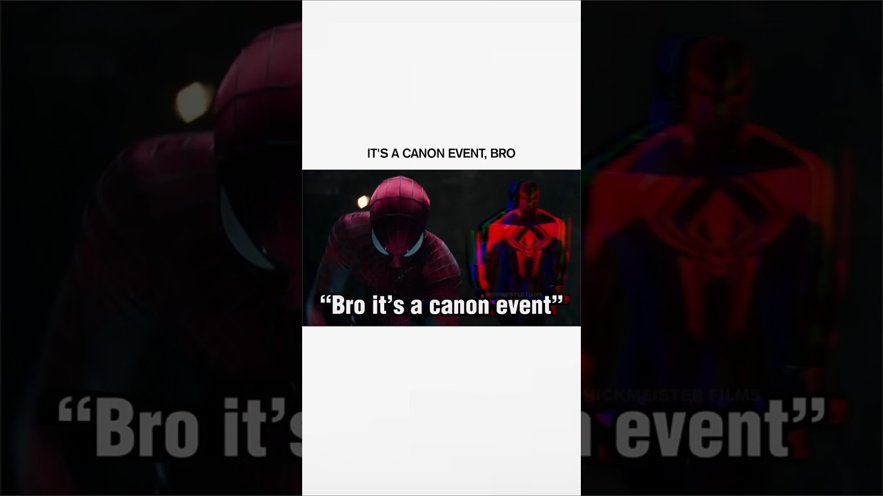 Spider-Man Tries To Save Gwen Stacy, But Unfortunately For Her It's A Canon Event...