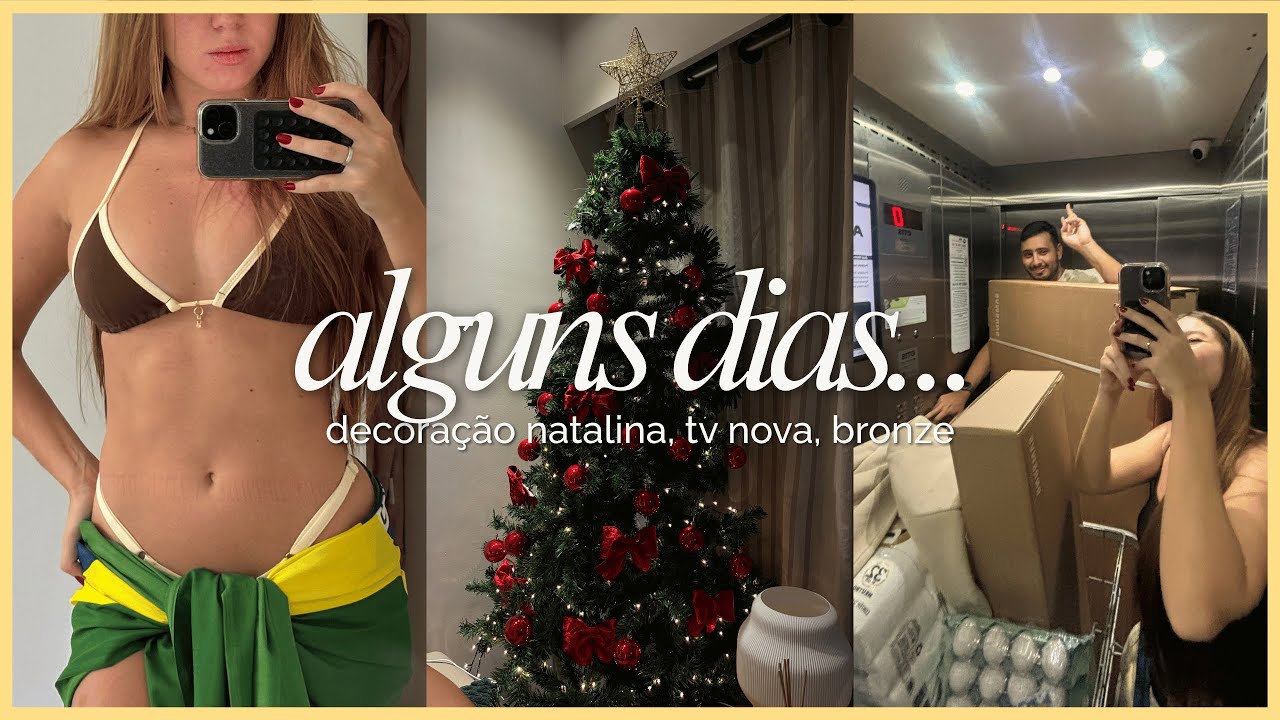 Vlog: Comprando decorações de Natal e dia a dia em casa.