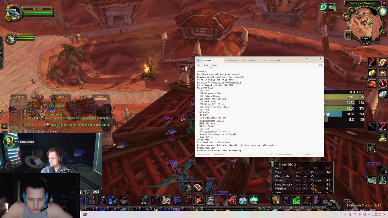 Tyler1 FINALLY says something at Guild Meeting