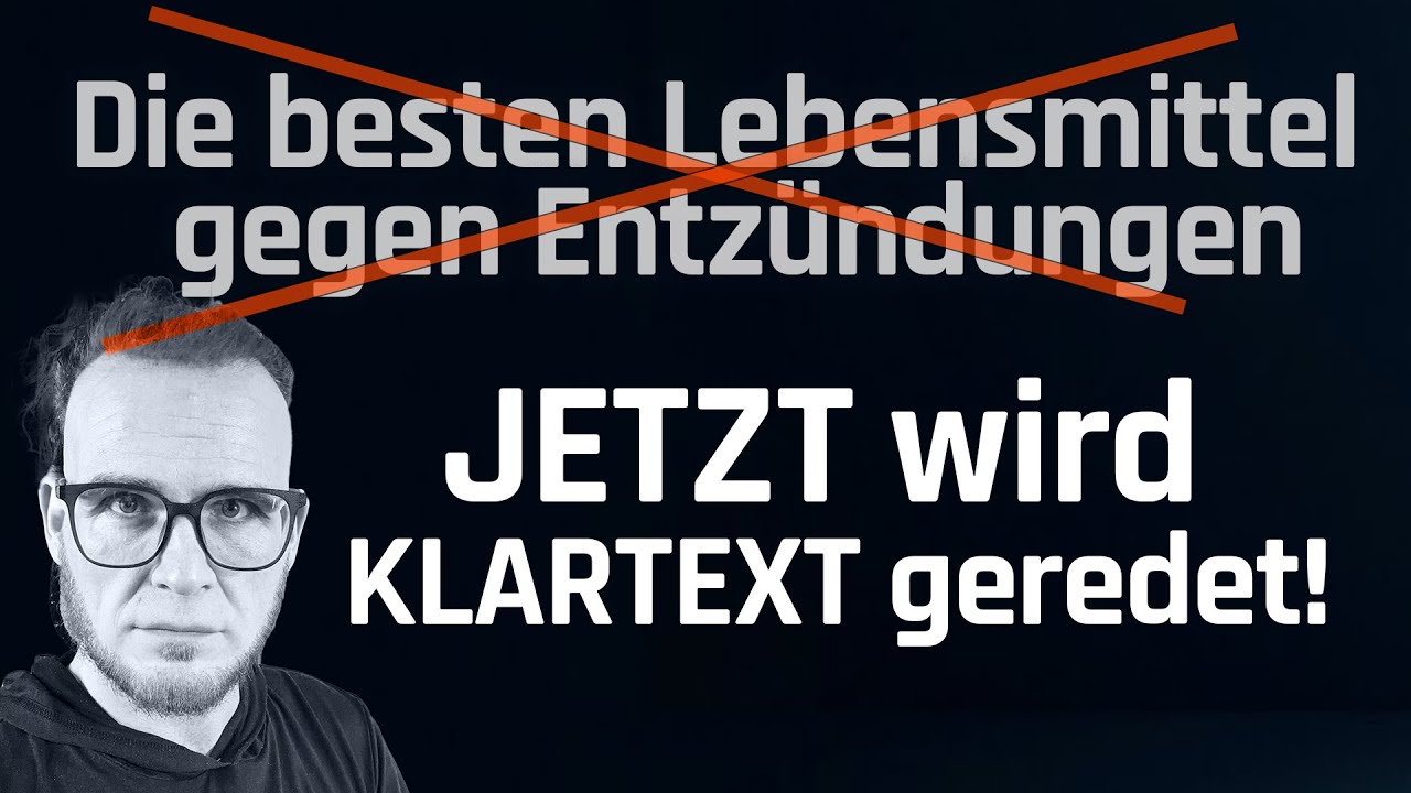 Welche Lebensmittel sind WIRKLICH SICHER wirksam bei chronischen Entzündungen?