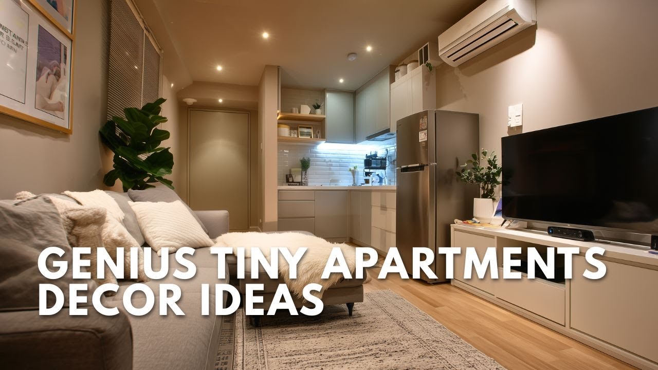 Genius Decor Ideas for Tiny Apartments That Maximize Space and Modern Living