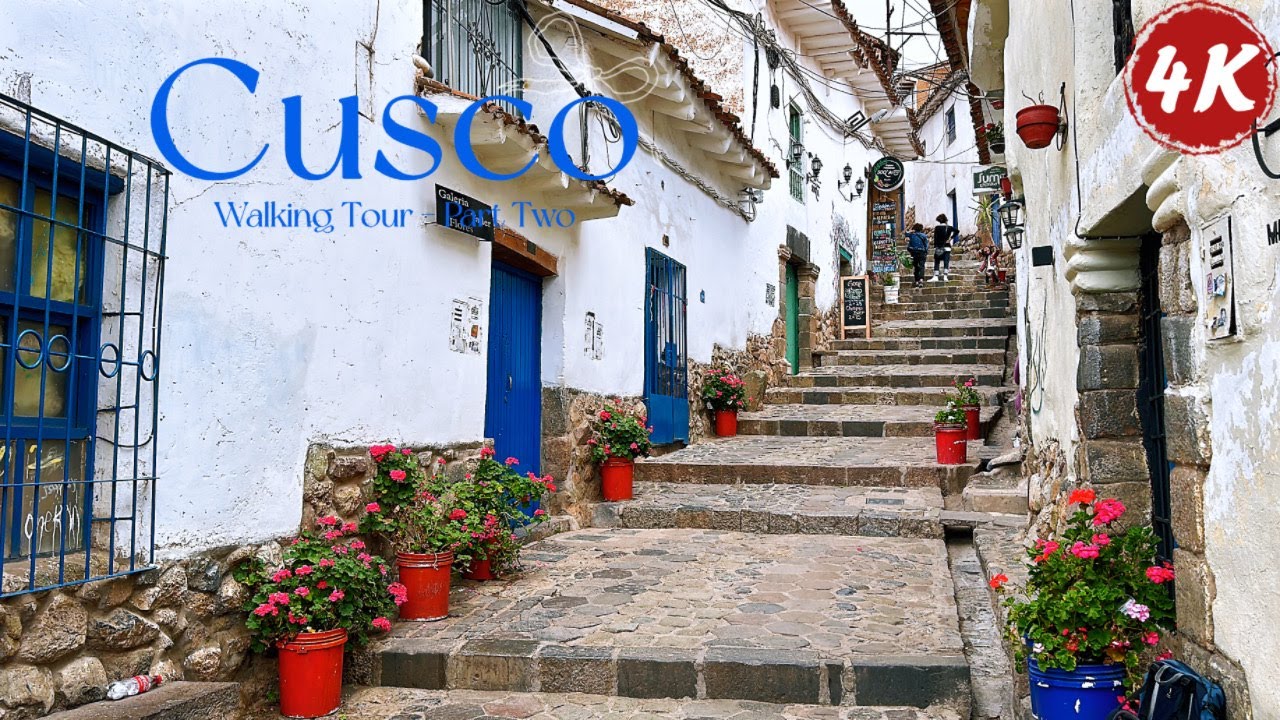 (Subtitle) Walking in Cusco, Peru🇵🇪 | Sapantiana Aqueduct, San Blas, Twelve Angled Stone