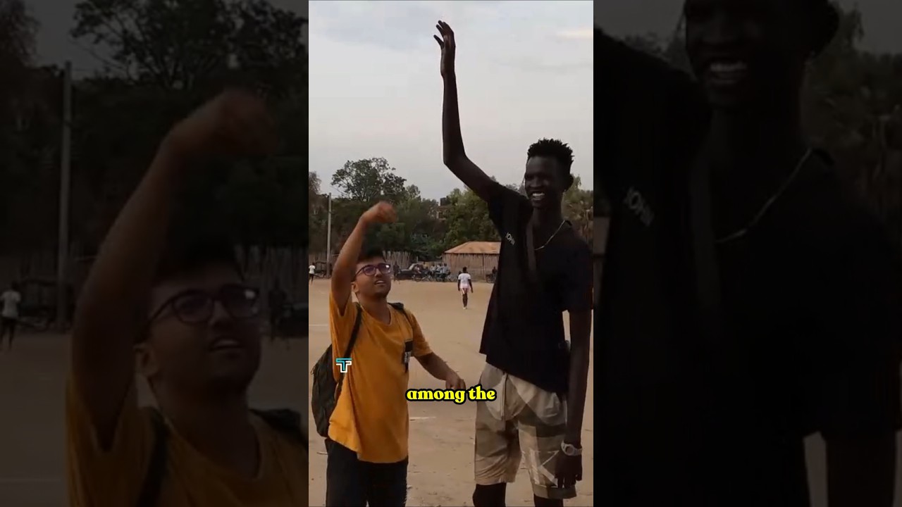 Why Are the Dinka Tribe of South Sudan Among the Tallest People in Africa? #shorts #tribal #tribe
