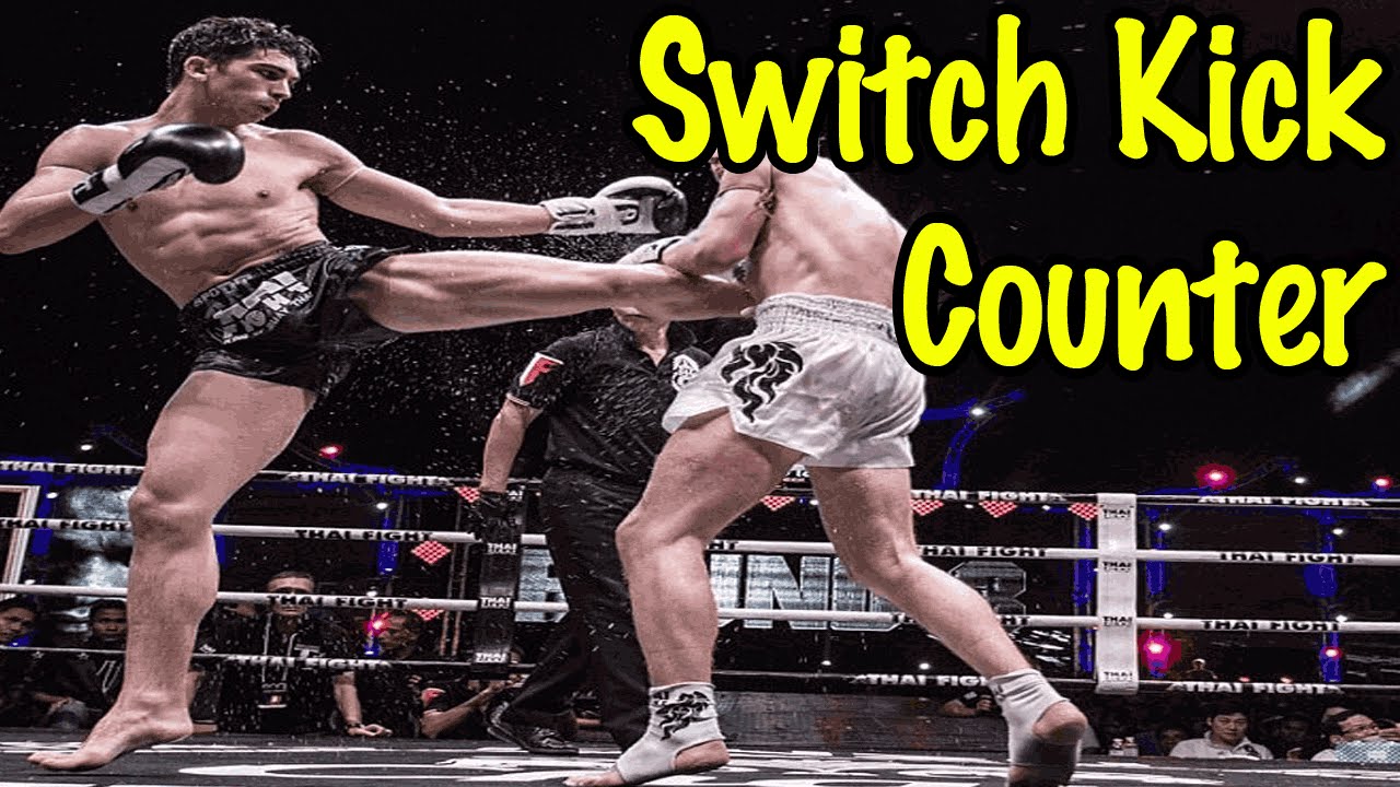 Muay Thai Switch Kick Defense | Catch and Punch Counter