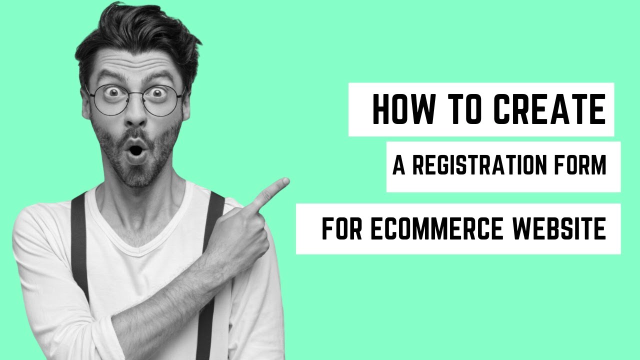 How to Create a Registration Form on Your Ecommerce Website in WordPress