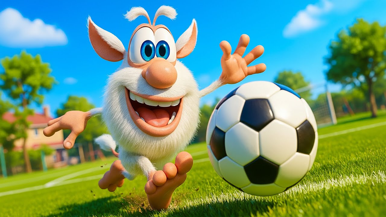 بوبا ⚽ كرة القدم الممتعة 🥅 رسوم متحركة للأطفال