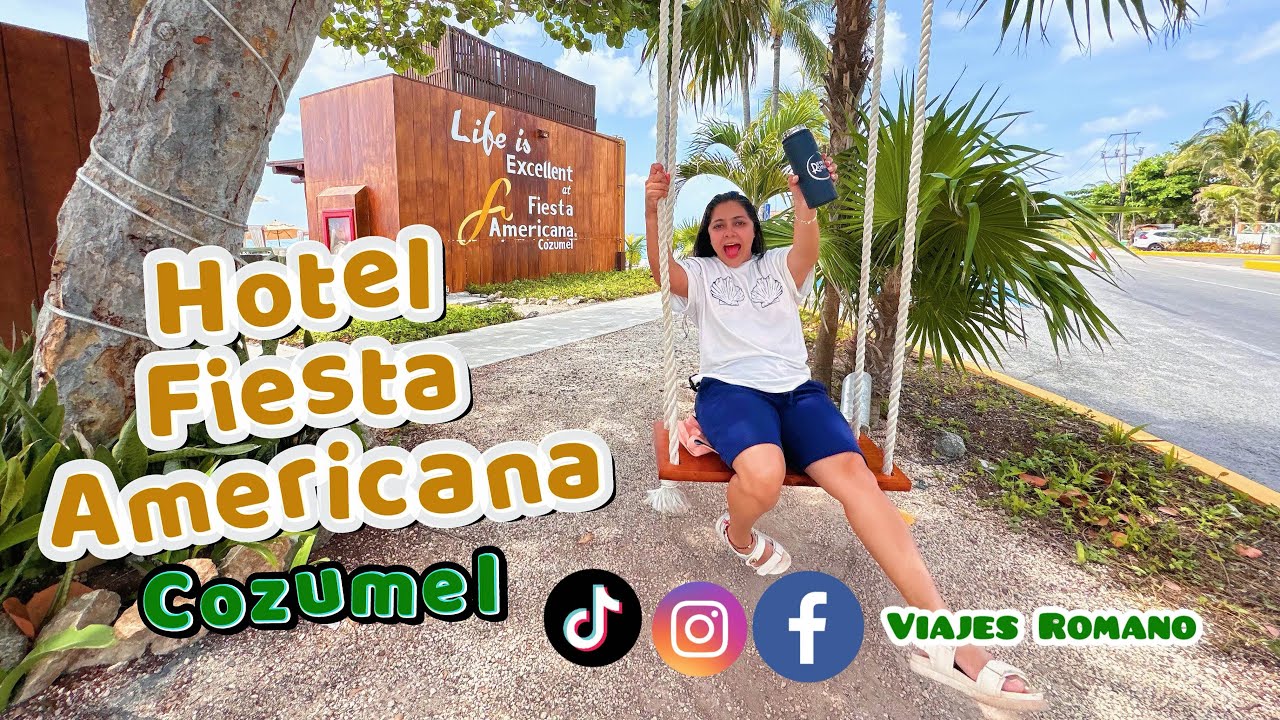 Hotel Fiesta Americana Cozumel | Hotel de Descanso | Todo  Incluido | Excelente para el Snorkel.
