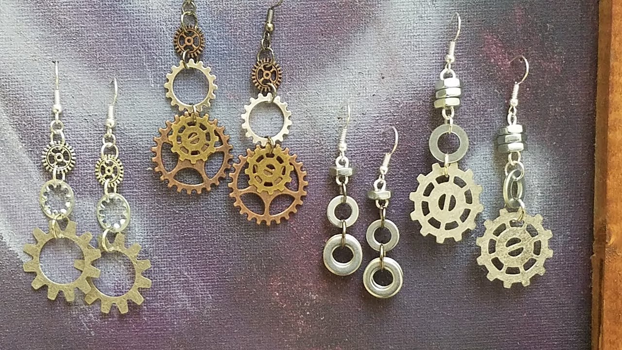 Steam Punk Earrings - Eps 26