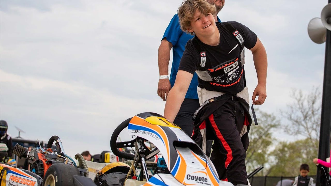 Christopher McKeithan 2023 Trackhouse Motorplex Round 9 Briggs Senior final
