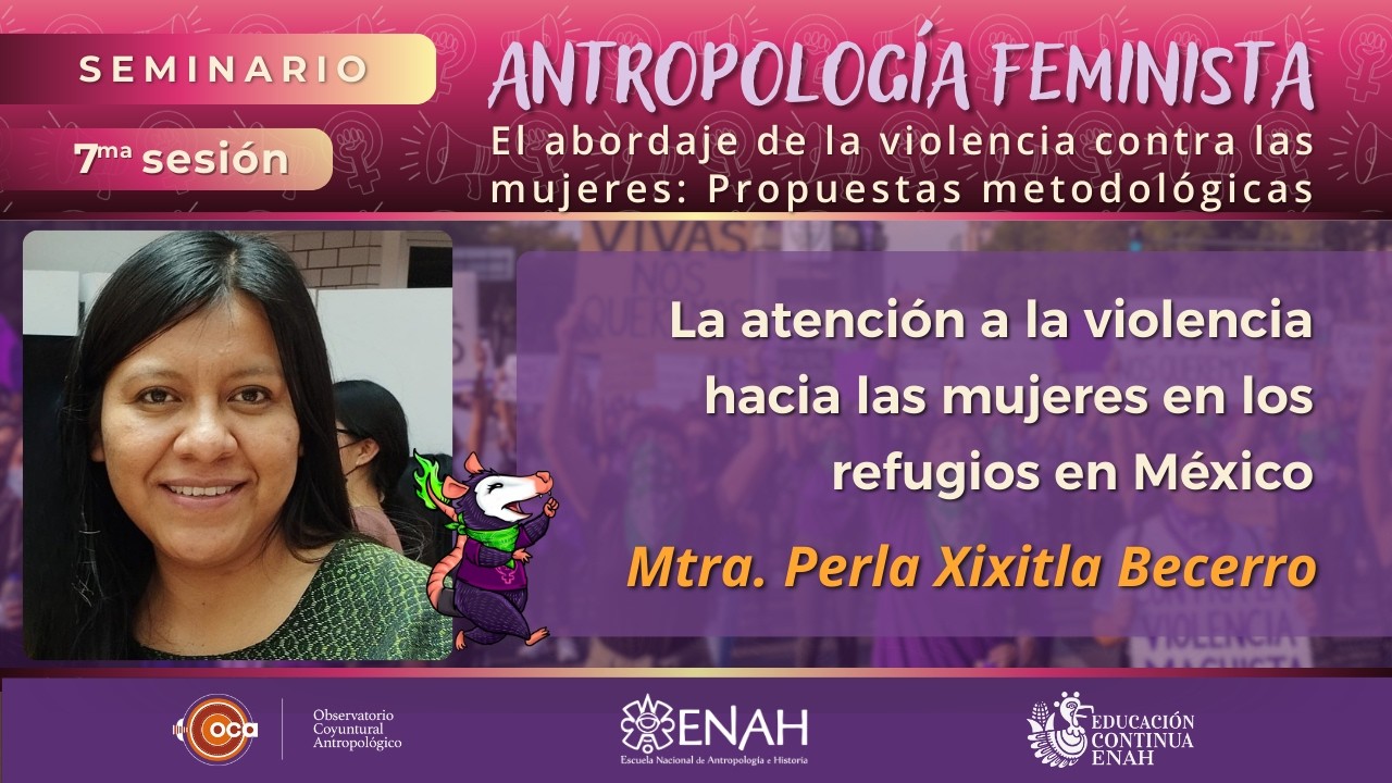 Mtra  Perla Xixitla - La atención a la violencia hacia las mujeres en los refugios en México