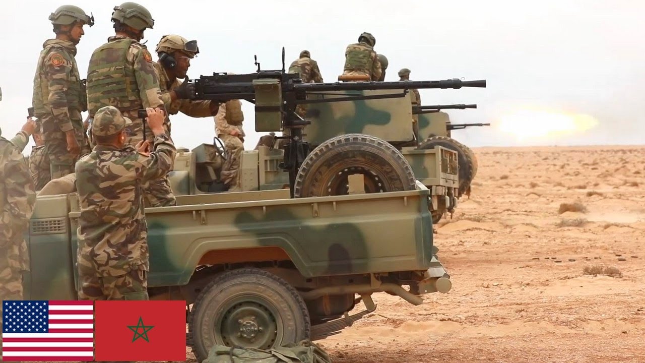 Вооруженные силы США. Совместные военные учения «Африканский лев» в Марокко.