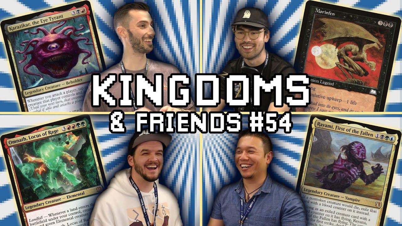 Karazikar vs Morinfen vs Omnath vs Rayami | K&F Bonus | EDH Gameplay MTG