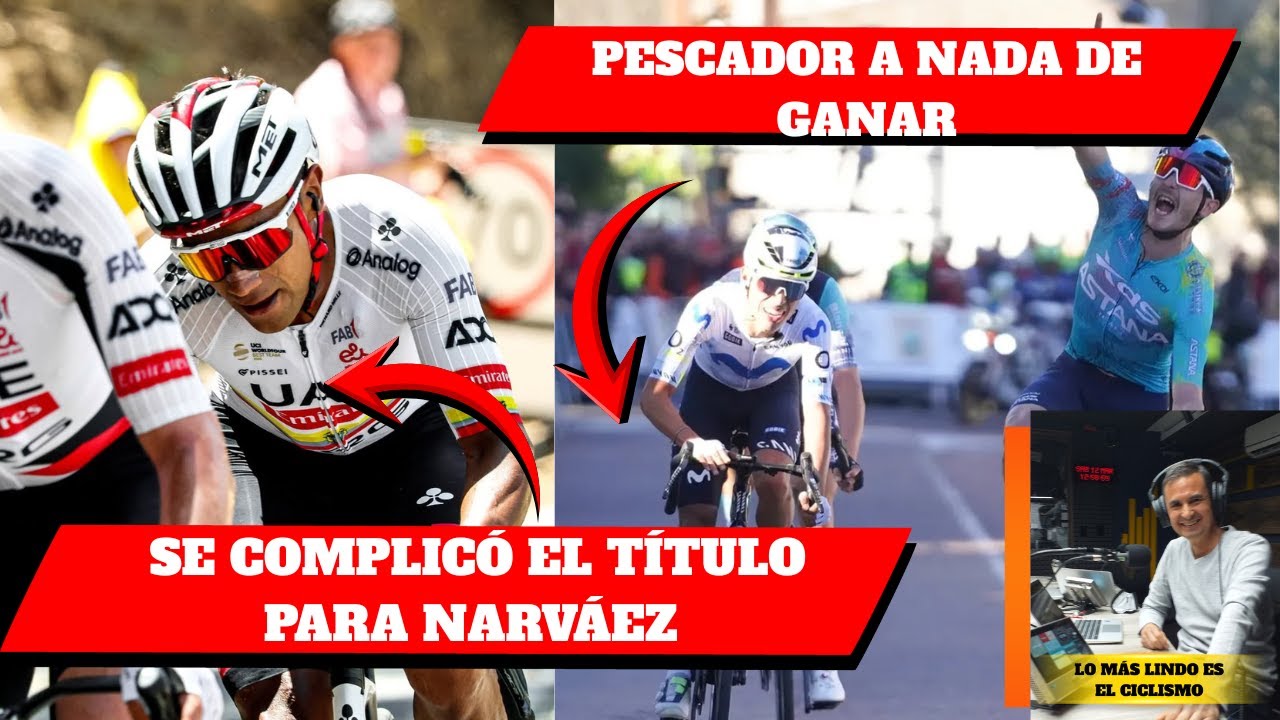 NÁRVAEZ CONTRA EL CLIMA /PESCADOR SORPRENDIÓ