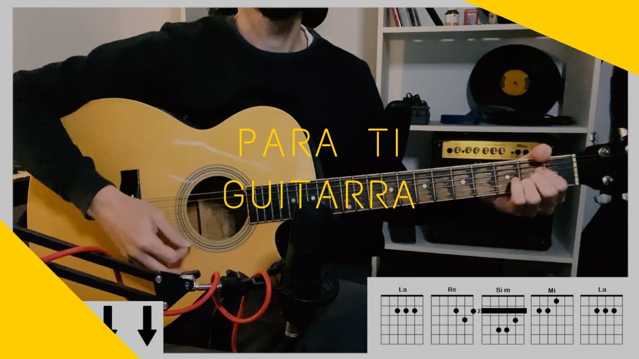 GUITARRA | Para ti - Carlos Rivera ( cover/tutorial) Martin Lopez