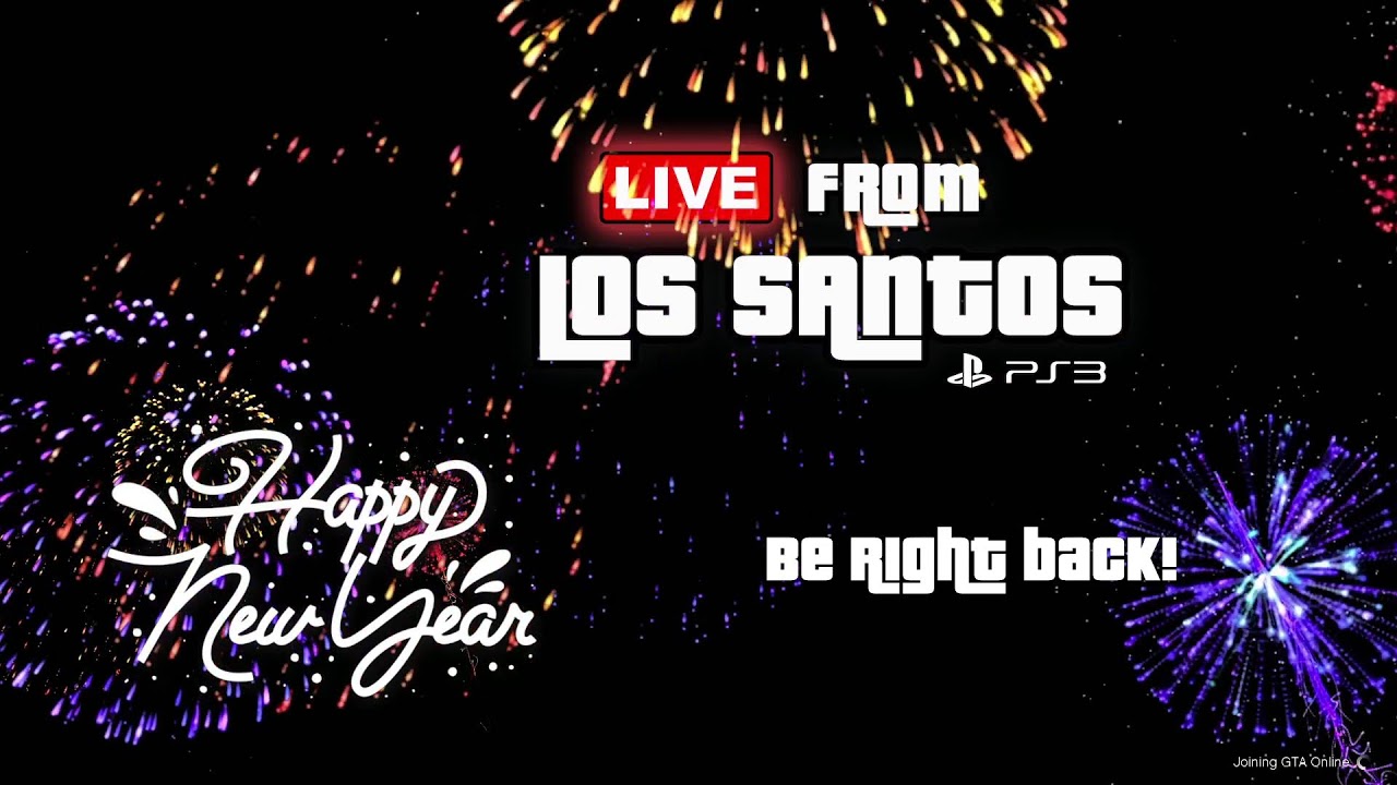 🔴 GTA:O [PS3] 🎉✨Happy new year ✨ live from Los Santos