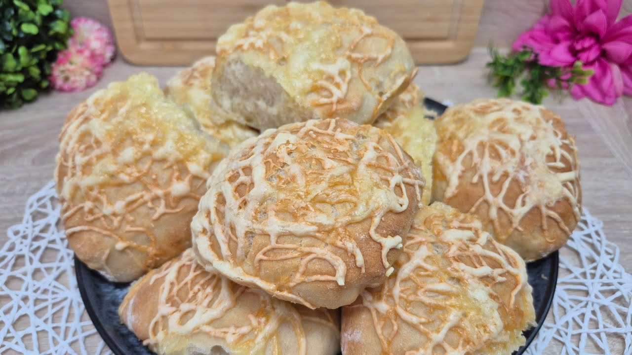 🧀🥖 Невероятно быстрые сырные булочки, хрустящие снаружи и мягкие внутри 🧀🥖