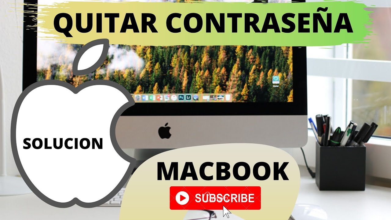 Quitar cuenta o contraseña de Macbook  | Imac | remove account / password | SOLUCION