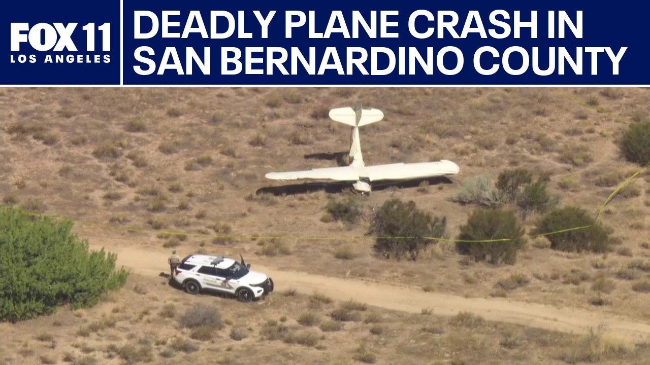 2 killed in small plane crash near Hesperia Airport