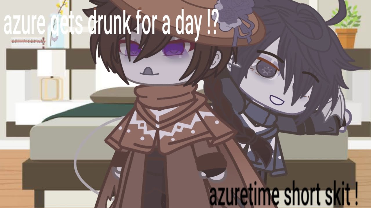 . . azure gets drunk for a day ?! . . // azuretime short skit — no hurt , angst. #roblox #azuretime 