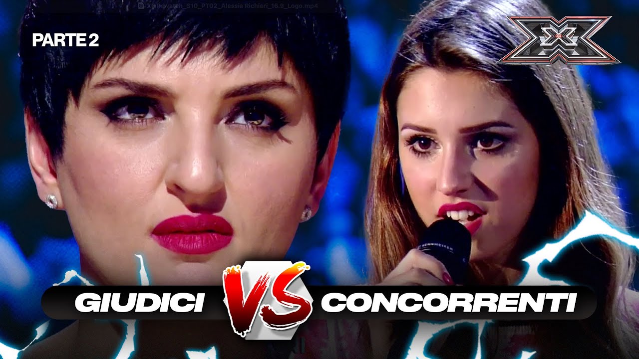 Secondo round: i concorrenti contro i giudici di X Factor (Compilation parte 2)