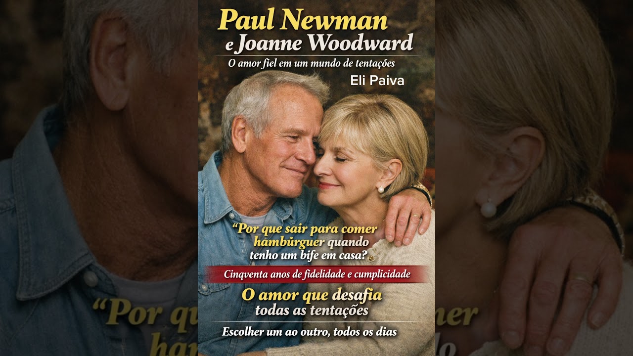 Paul Newman e Joanne Woodward — O amor fiel em um mundo de tentações - Eli Paiva