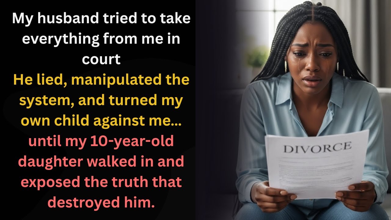 At my divorce hearing, my daughter played a video — The Judge was shocked by what it revealed