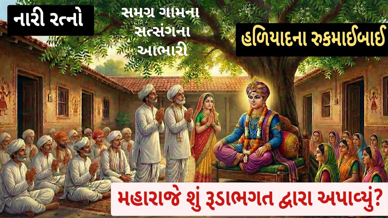 નારી રત્નો હળિયાદના રુકમઈબાઈ swaminarayan nari ratno | swaminarayan Charitr | swaminarayan katha 