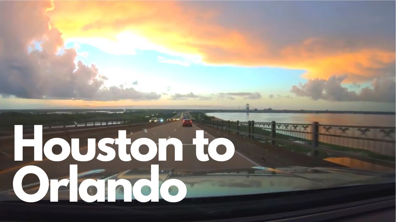 Manejando de Houston Texas a Orlando Florida