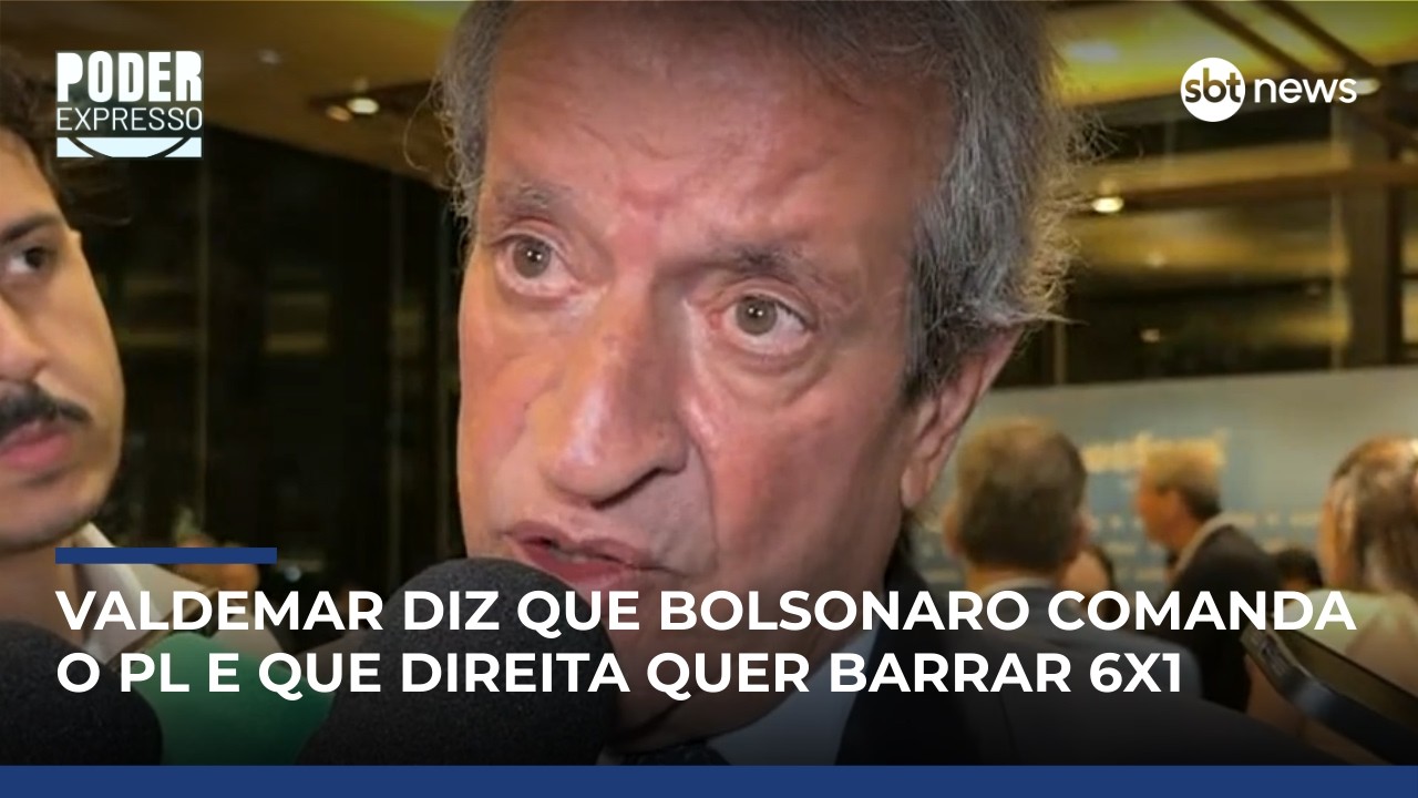 Valdemar Costa Neto: Bolsonaro manda no PL e direita quer barrar PEC do 6x1 | #PoderExpresso