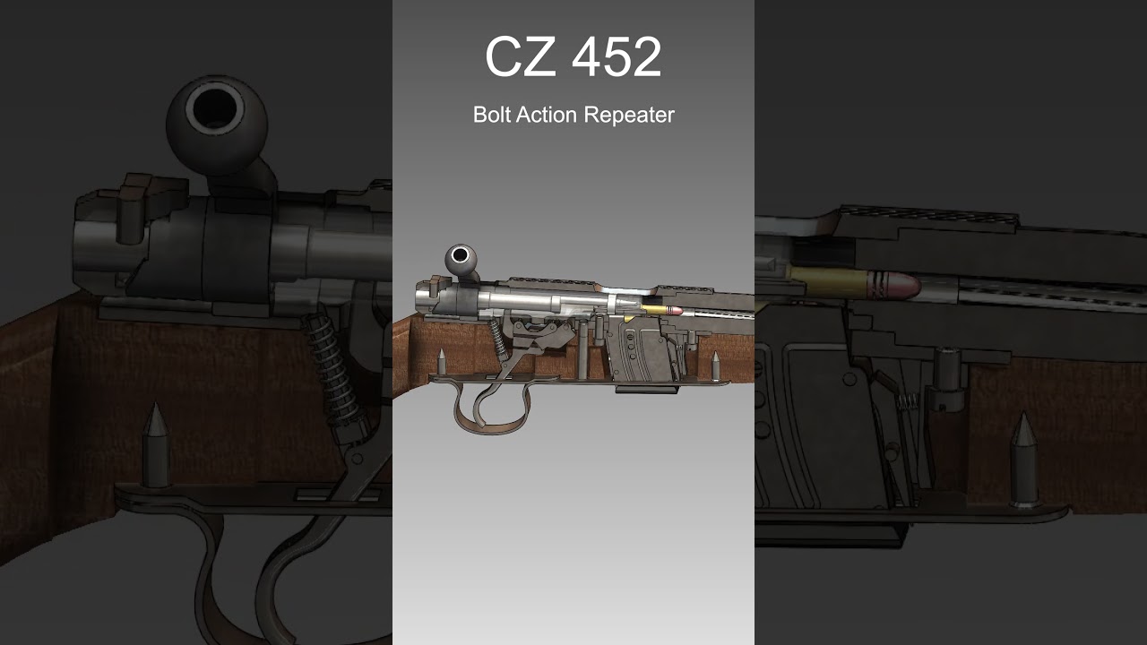 CZ 452 or BRNO Model Two .22 Rifle | How It Works