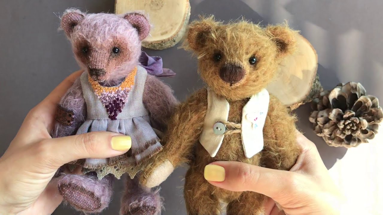 My Teddy Bears | Мои первые мишки Тедди | Делюсь некоторыми полезностями