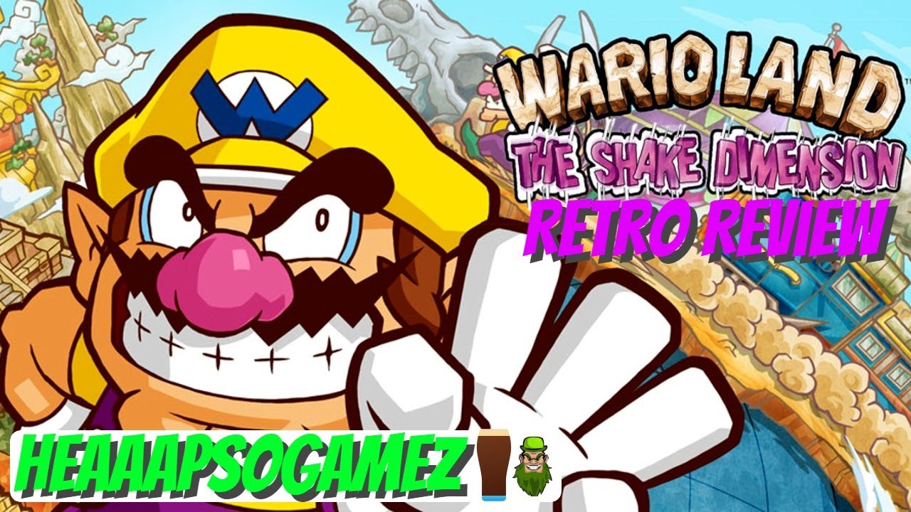 Wario land Shake It - Shake Dimension - Nintendo Retro Review