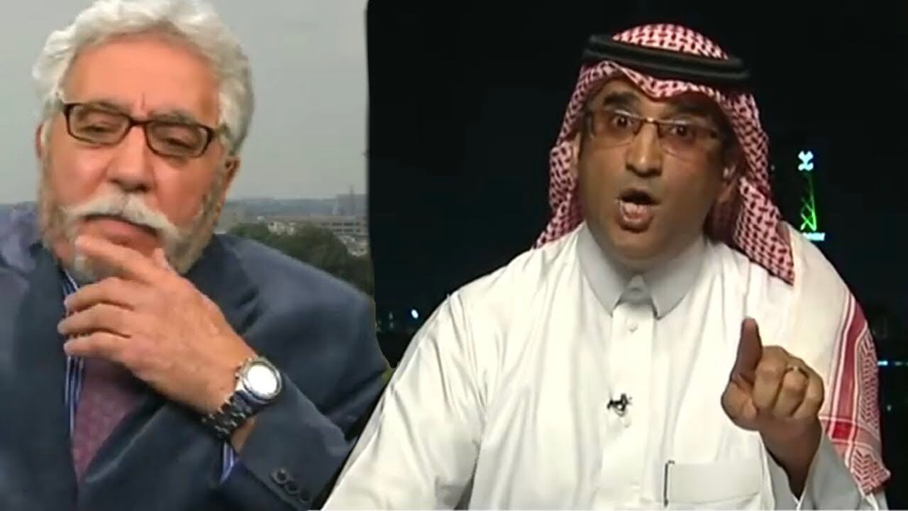 السعودي ابراهيم آل مرعي بـ هدوء وقوة حجة يجعل ايراني ينهار على الهواء