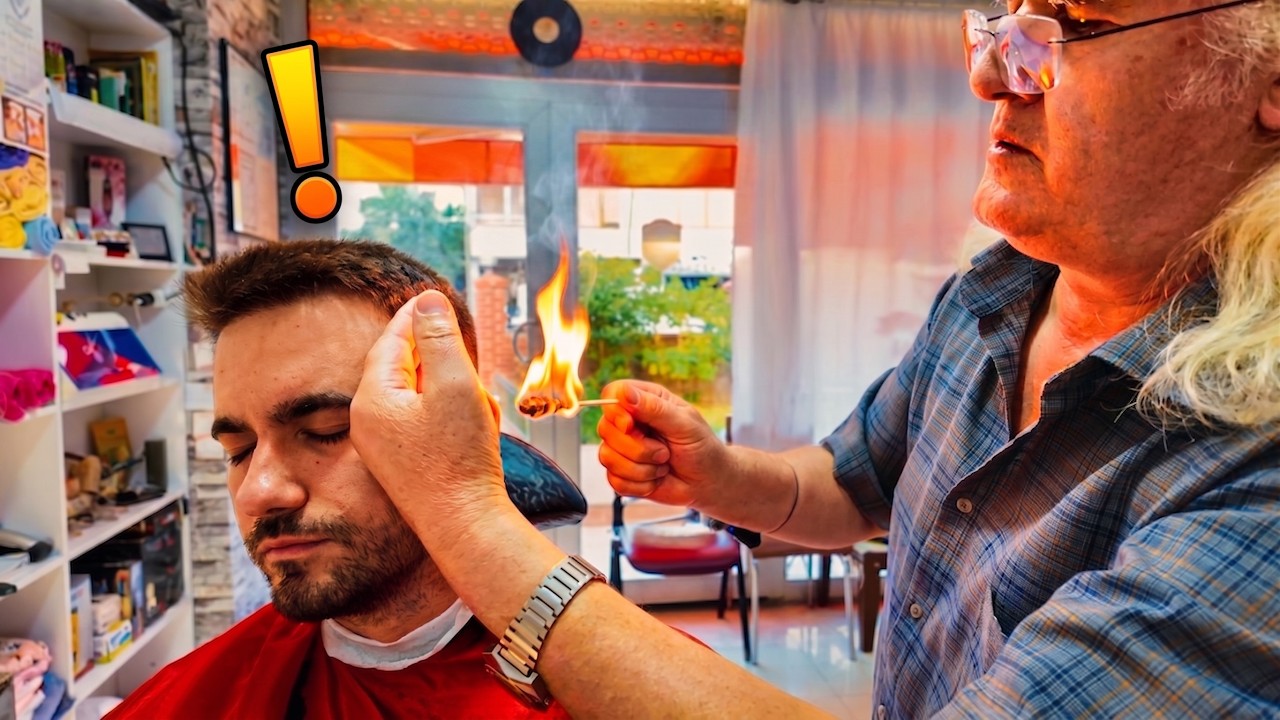ASMR Classic Turkish Barber ✂️ Relaxing Full Service
