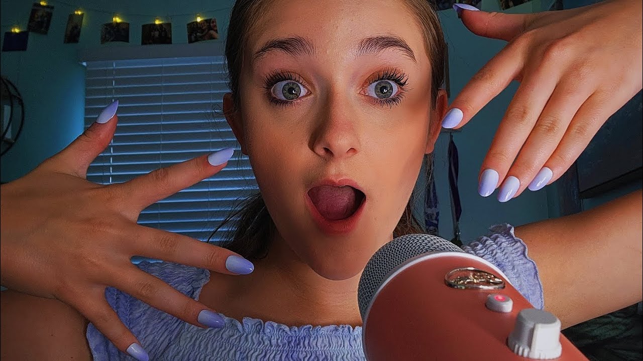 ASMR Long Nail Tapping & Scratching Complimation 💅 (EXTREMELY TINGLY)