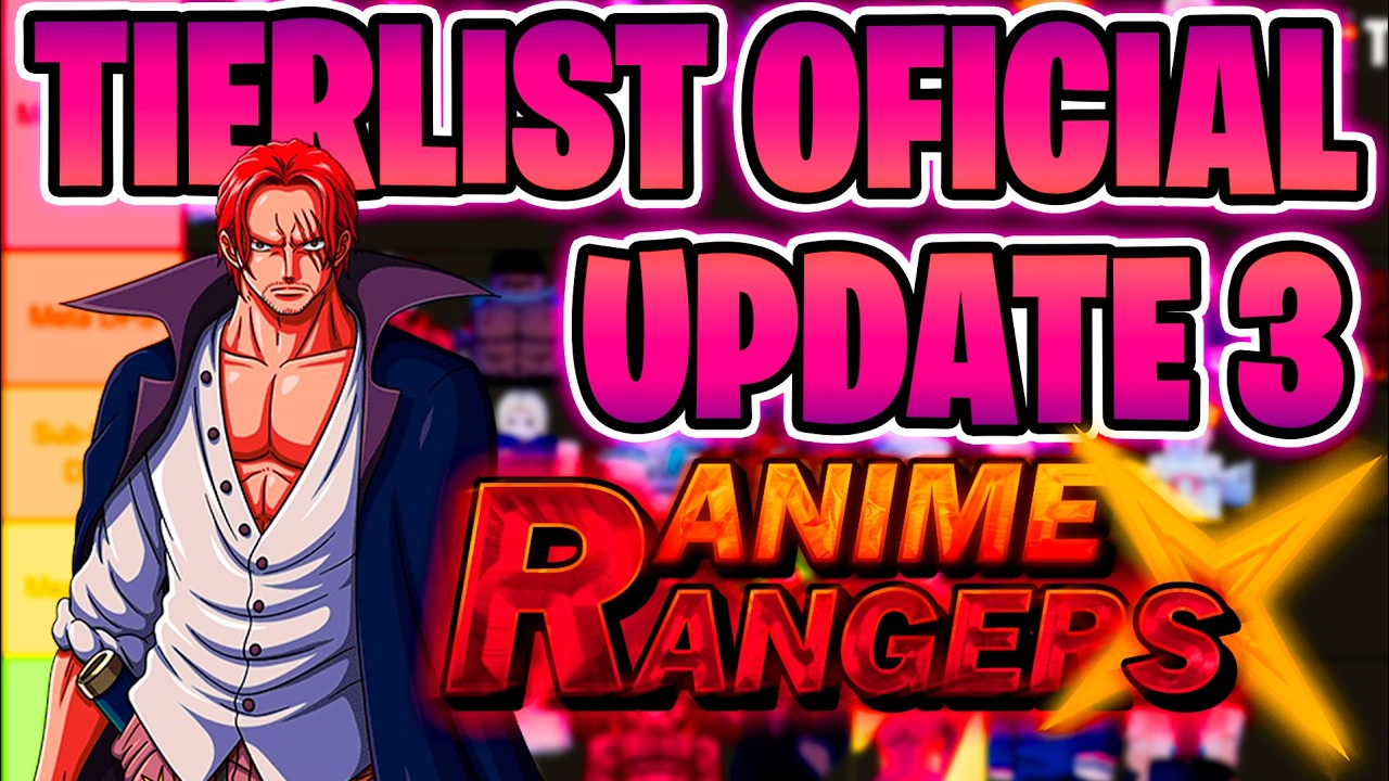 LAS MEJORES UNIDADES en ANIME RANGERS X [TIERLIST] #roblox
