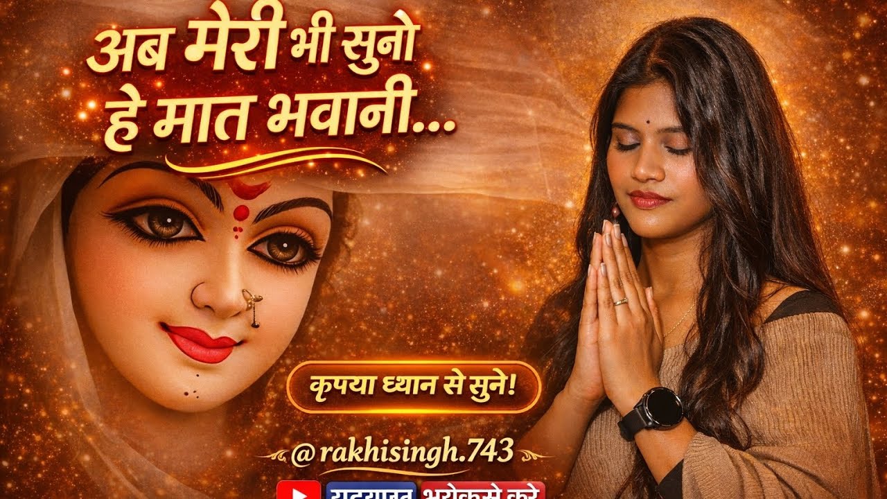 अब मेरी भी सुनो हे मात भवानी....🔱✨️👣🙏#youtubevideo #mataranibhajan #newvideo #newsong 