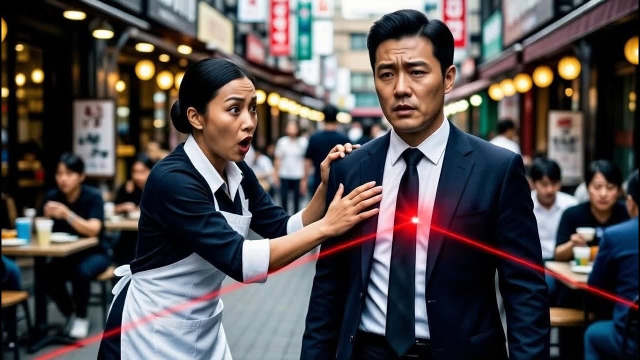 The Waitress Saw the Sniper's Laser on the Korean Mafia Boss's Chest—What She Did Next Shocked...