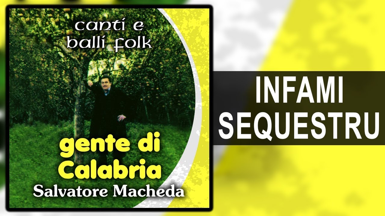 Salvatore Macheda - Infami sequestru