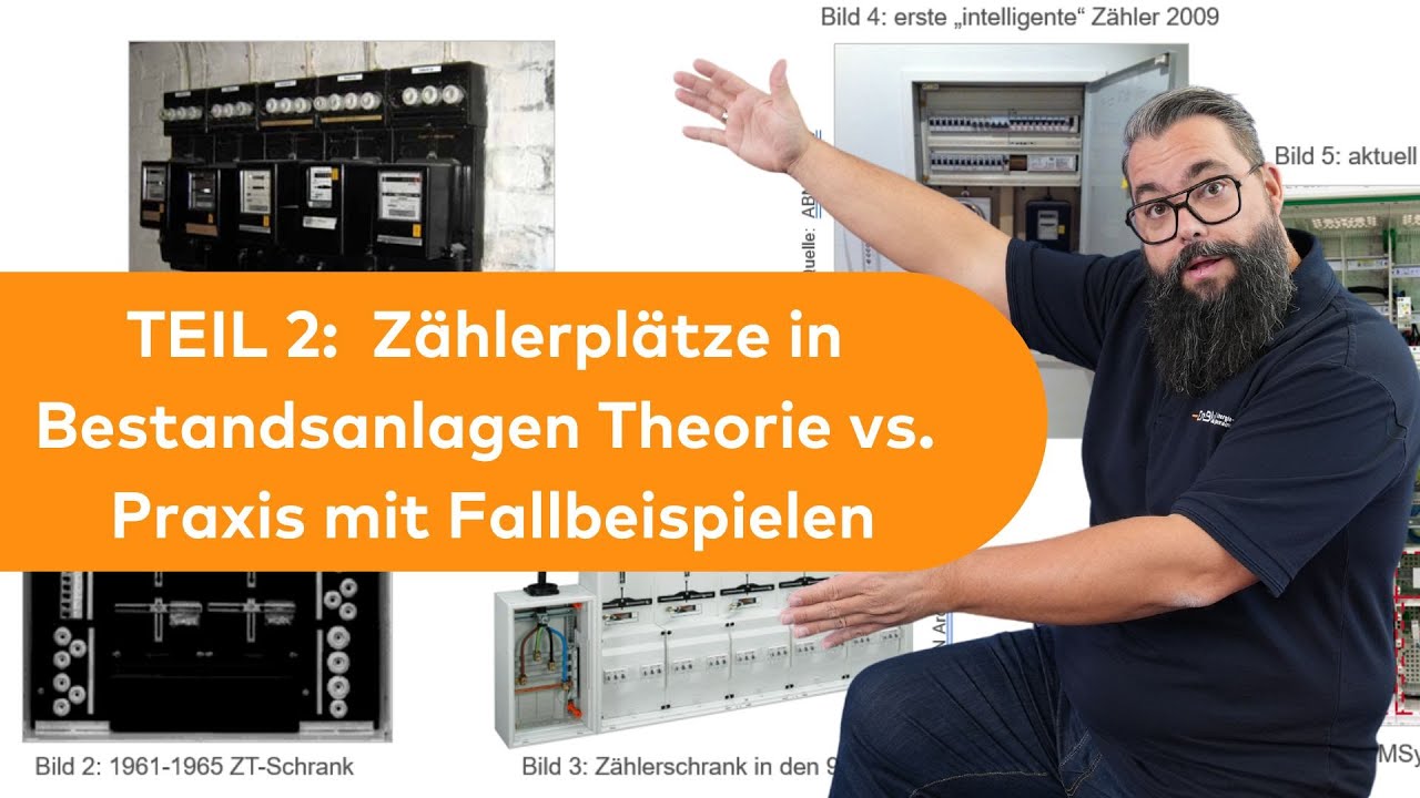 Zählerplätze in Bestandsanlagen - Theorie vs. Praxis mit einer Bestandsaufnahme und Fallbeispielen