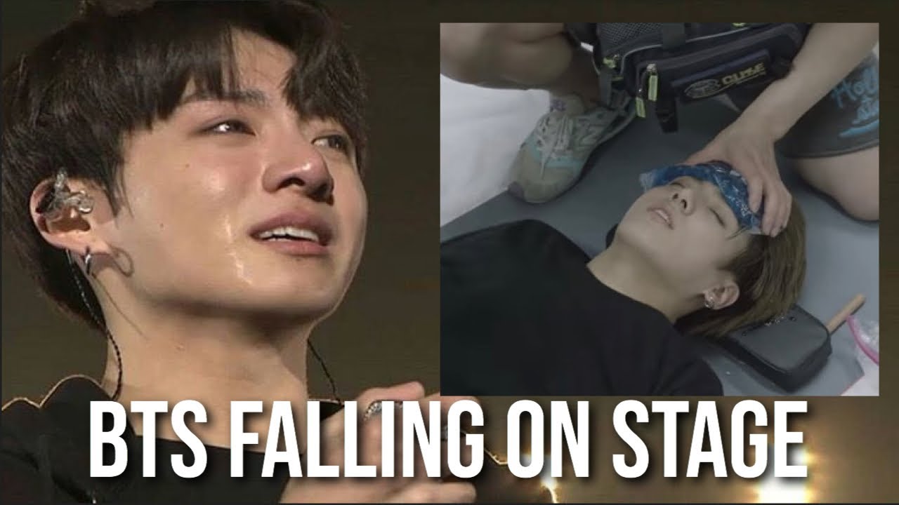 BTS (방탄소년단) FALLING ON STAGE COMPILATION